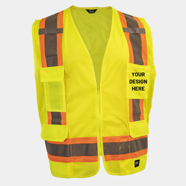 ANSI II Class 2 Hi-Visibility Mesh All Purpose Vest Thumbnail