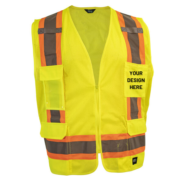 ANSI II Class 2 Hi-Visibility Mesh All Purpose Vest Thumbnail