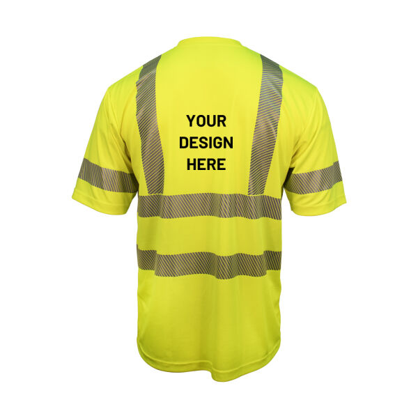 ANSI Class 3 Segmented Tape UltraSoft Short Sleeve Pocket Tee Thumbnail
